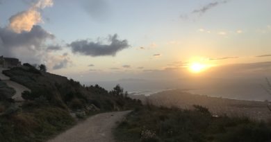 Vista dal santuario di Sant'Anna (Erice)